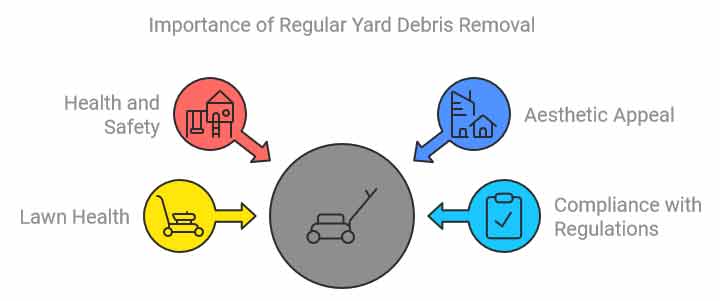 Yard Debris Removal infographic