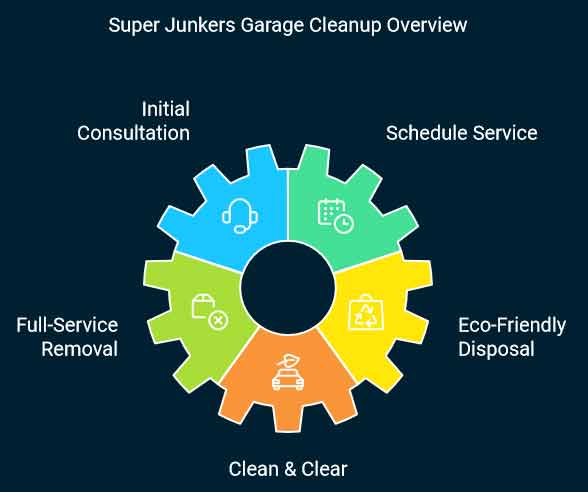 garage cleanup services chart