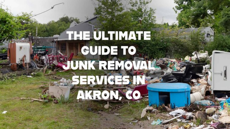 junk removal akron, co