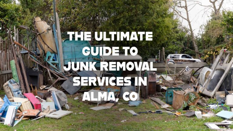 junk removal in alma co