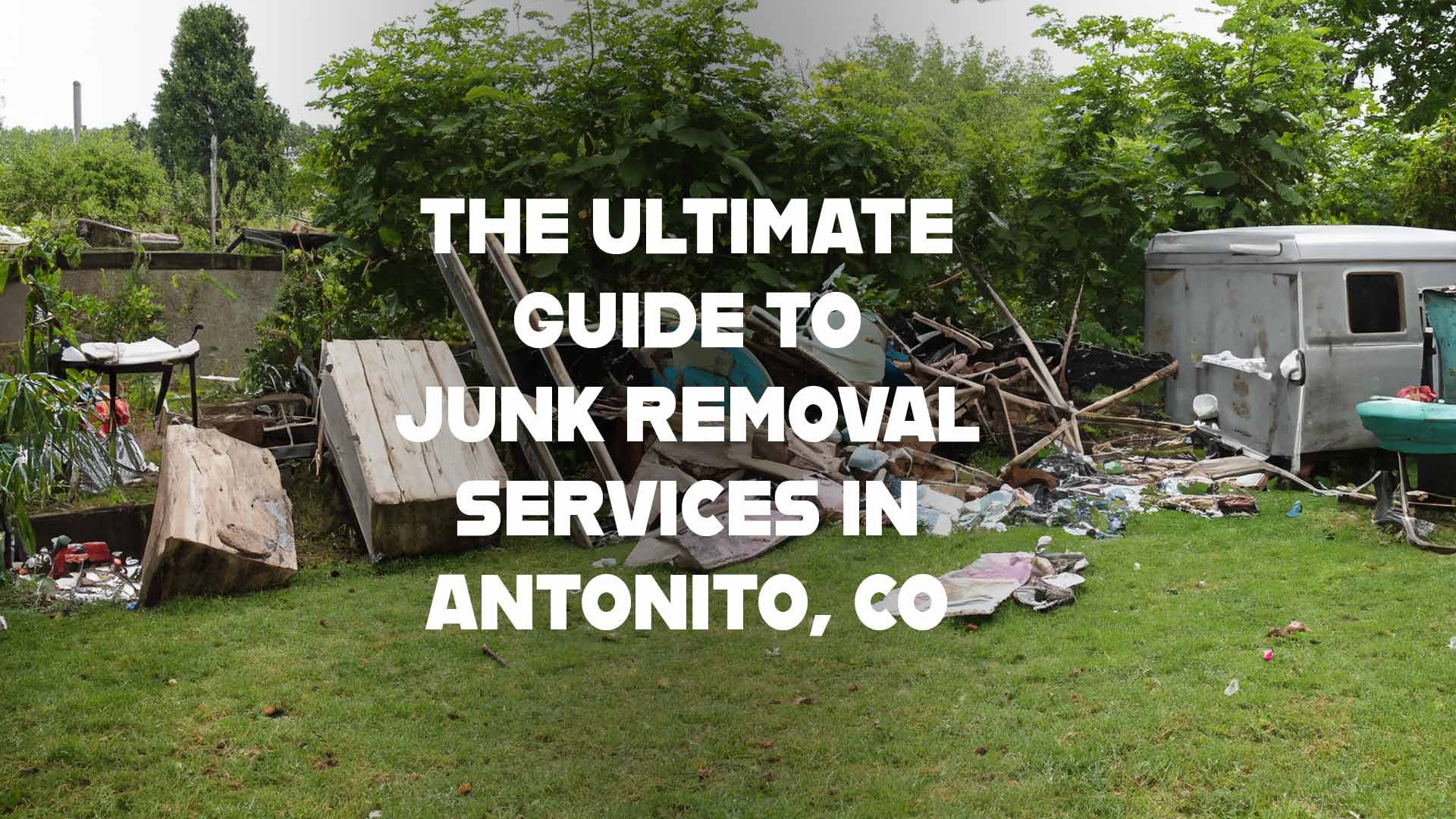 junk removal services in antonito co